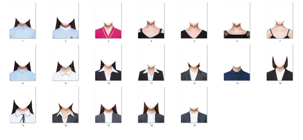 PS制作证件照的衣服模板女生:看完就明白! PS制作证件照的衣服模板女生:看完就明白!